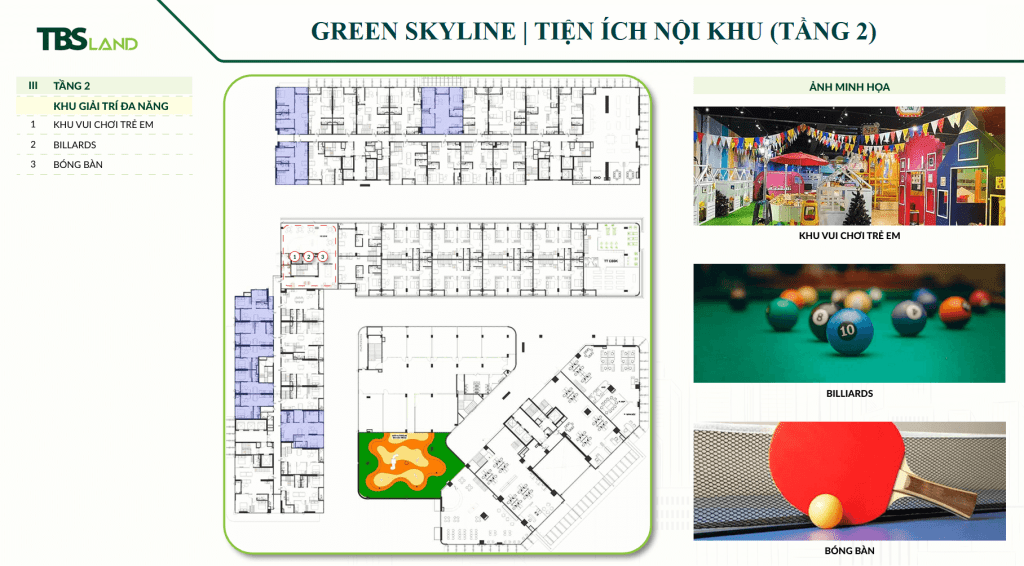 Đánh giá chi tiết TBS Green Skyline (Green Tower) Dĩ An – Dự án TBS Land TBS Green Skyline tổng quan