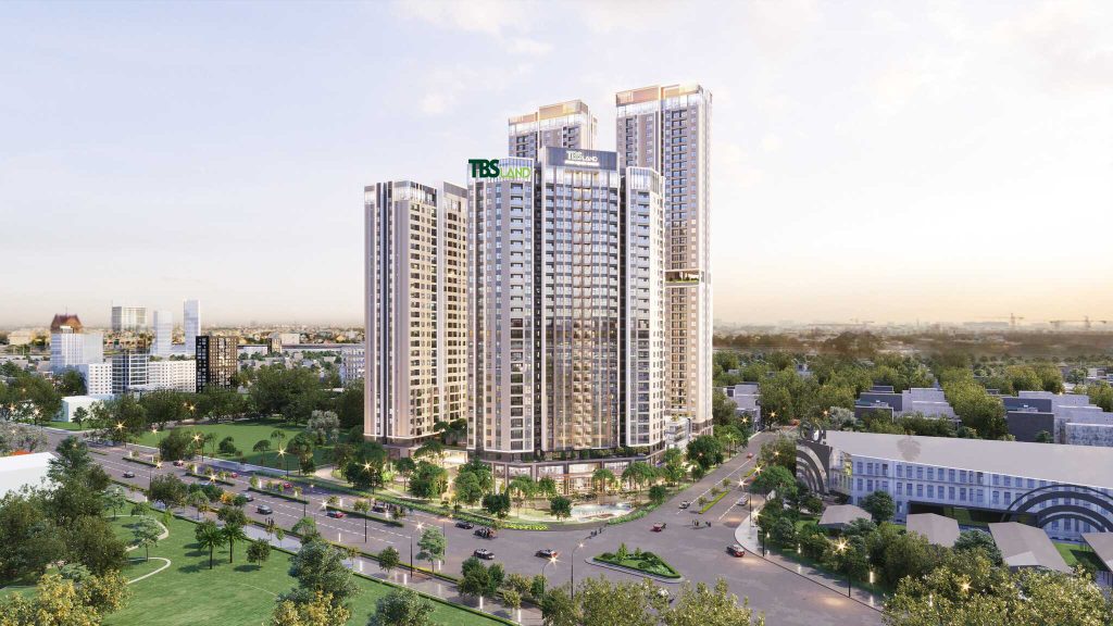 Đánh giá chi tiết TBS Green Skyline (Green Tower) Dĩ An – Dự án TBS Land TBS Green Skyline tổng quan