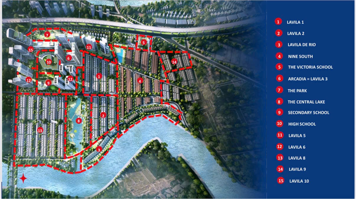 Dự Án Arcadia At Lavila: Biểu Tượng Sống Chuẩn Pháp Giữa Lòng Nam Sài Gòn
