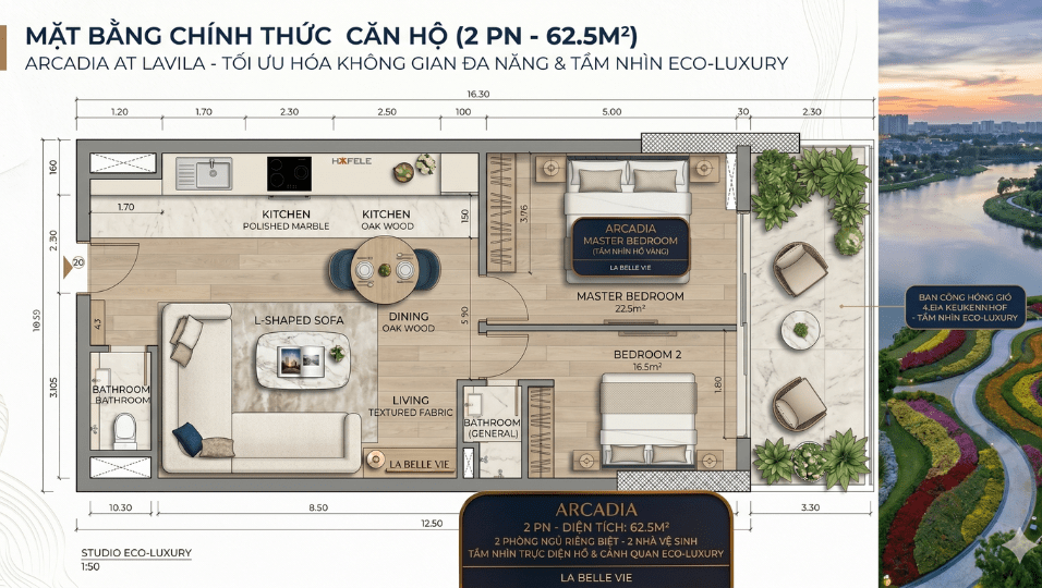 Dự Án Arcadia At Lavila: Biểu Tượng Sống Chuẩn Pháp Giữa Lòng Nam Sài Gòn