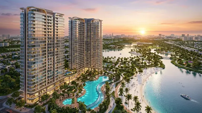 Phối cảnh căn hộ The Opus One Vinhomes Grand Park view công viên 36ha