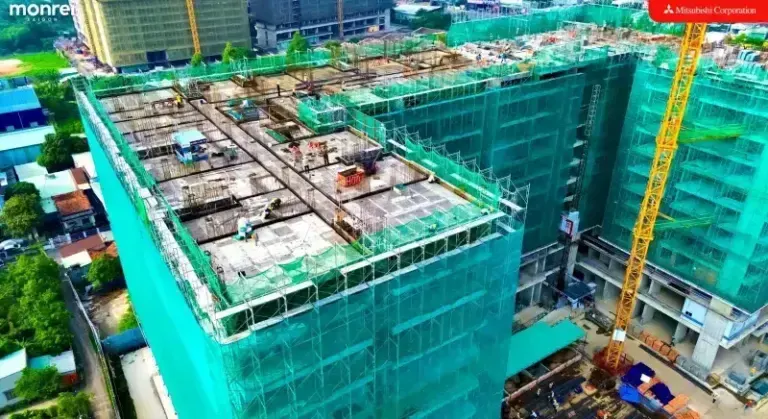 Hình ảnh Green Skyline Dĩ An Tiến Độ Thần Tốc Hoàn Thiện Phần Thô, Bàn Giao Ngay Quý III/2026