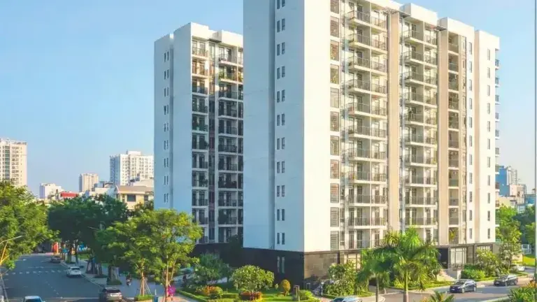 Phối cảnh nhà lưu trú công nhân Khu chế xuất Linh Trung II. Ảnh: Công ty Thiên Phát