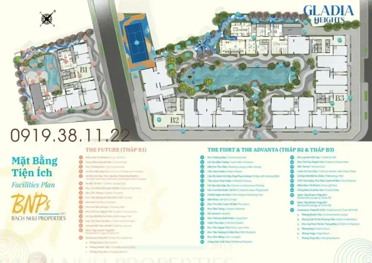 Căn Hộ GLADIA HEIGHTS có nên mua - Thiết kế kiến trúc và quy hoạch mặt bằng căn hộ
