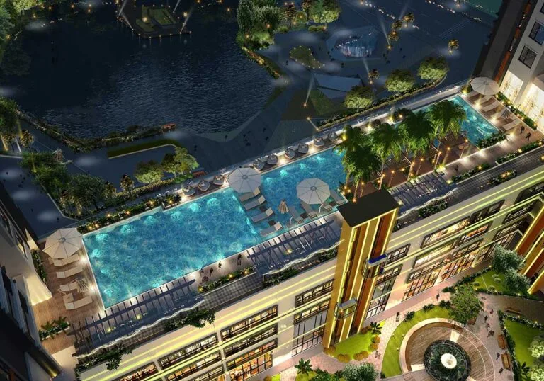 Tiện ích Hồ bơi Panorama Dự án The Peak Garden Quận 7