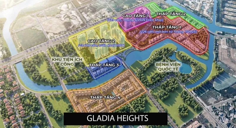 GLADIA HEIGHTS | VỀ KHU ĐÔ THỊ GLADIA VÀ KHU ĐÔ THỊ CÁT LÁI