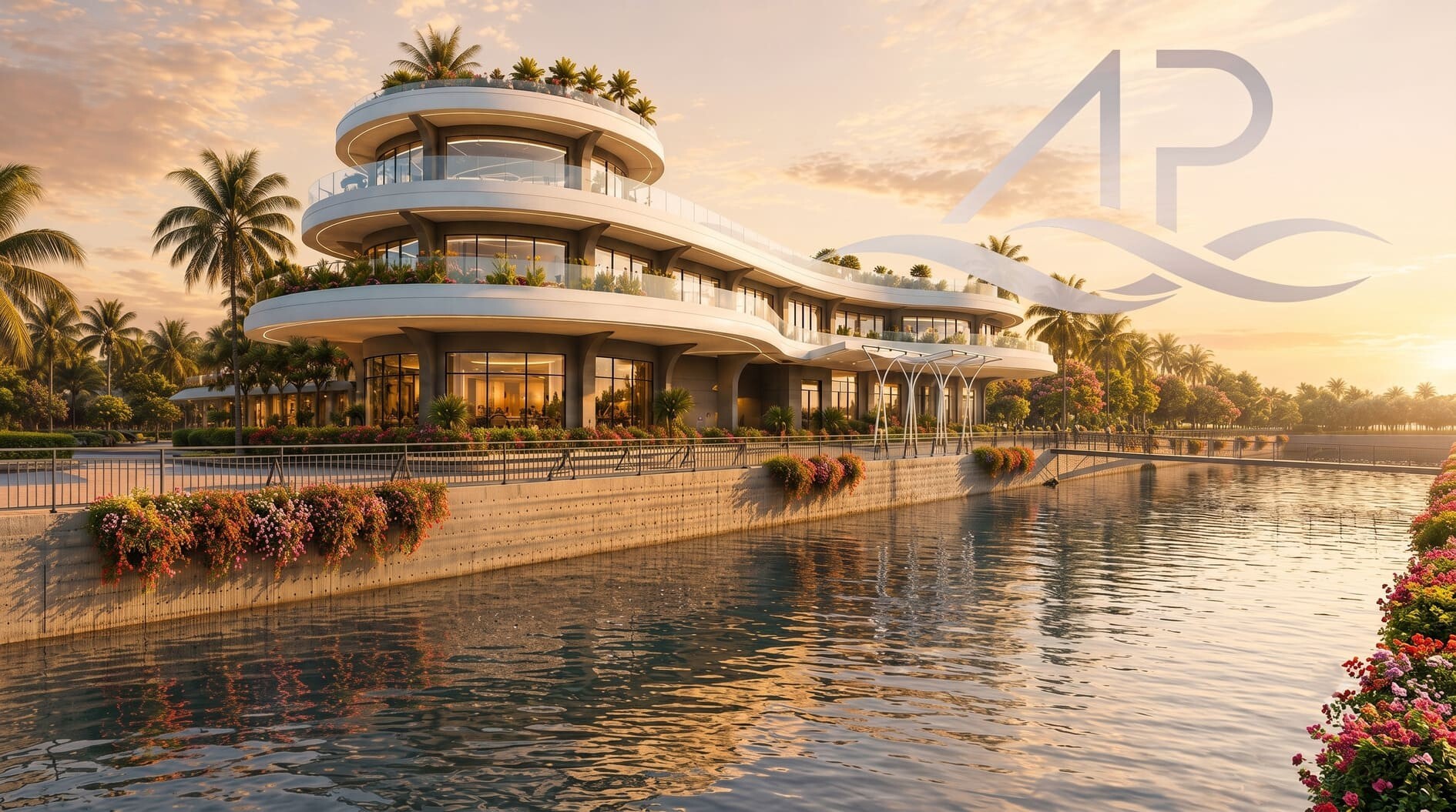 Dự Án An Phước Riverside Cần Giuộc: Bảng Giá, Vị Trí & Pháp Lý 2026 | Văn Lực Land Phối cảnh tổng thể khu đô thị sinh thái An Phước Riverside Cần Giuộc ven sông