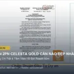 Layout Căn 2PN Celesta Gold Căn Nào Đẹp Nhất? Phân Tích Mặt Bằng Chi Tiết | Văn Lực Land Ảnh bài viết Layout Căn 2PN Celesta Gold Căn Nào Đẹp Nhất? Phân Tích Mặt Bằng Chi Tiết - Văn Lực Land