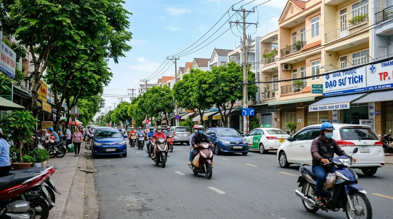 Thực Tế Giao Thông Đường Đào Sư Tích Phước Kiển: Có Hay Bị Kẹt Xe & Ngập Nước? | Văn Lực Land Vị trí và liên kết giao thông đường Đào Sư Tích xã Phước Kiển Nhà Bè