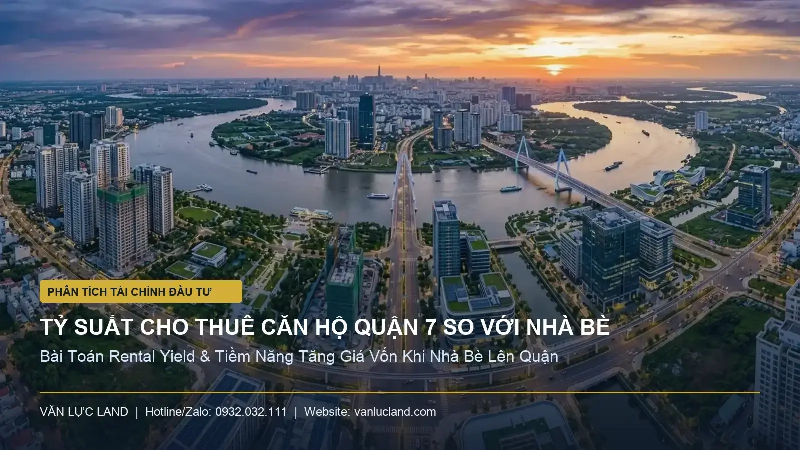 Tỷ Suất Cho Thuê Căn Hộ Quận 7 So Với Nhà Bè: Đầu Tư Khu Vực Nào Lãi Hơn? | Văn Lực Land Bản đồ liên kết vùng vị trí căn hộ Quận 7 và Nhà Bè